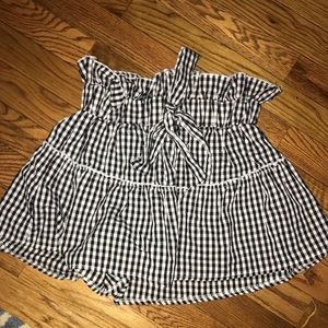 Gangnam patterned skirt